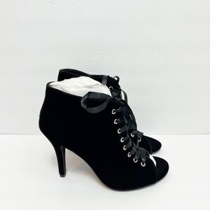 Lauren Conrad Runway Black Women Boot Heels Size 8.5